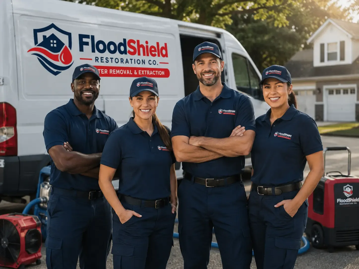 Flood Damage Restoration company in Lakeview, OH