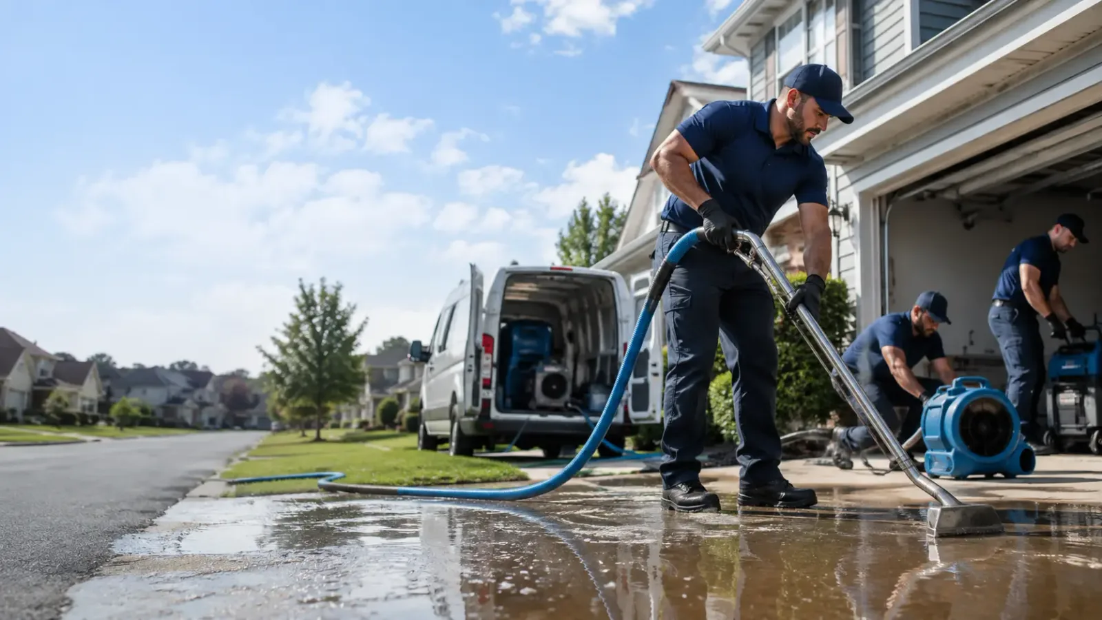 Flood Damage Restoration in Lakeview, OH